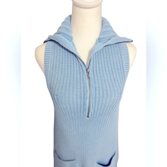 Free People Elodie Maxi Dress In Blue small oversized knit - Picture 4 of 13